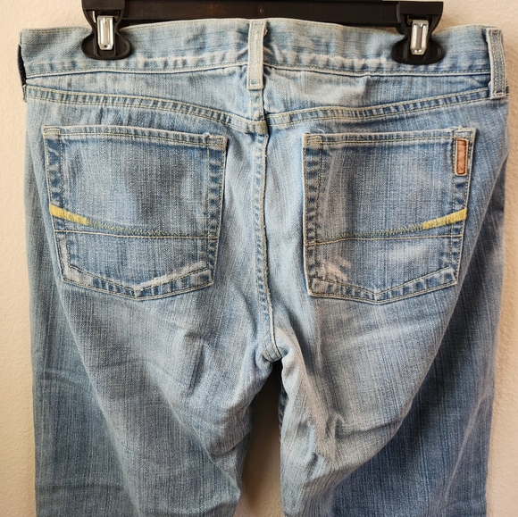 Vintage Y2K Ezra‎ Fitch Abercrombie Jeans Women's Blue Denim Light Wash Size 30 - Picture 8 of 11